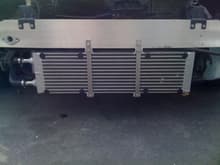 Bar plate heat exchanger mounted 26x7x2 inches.