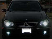 8000K HID Fogs, 8000K Standard Lights, Blue LED Driving Lights