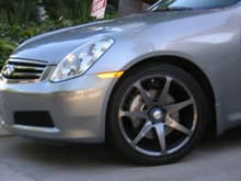 G35 w/ 19x8 Rays Engineering wheels