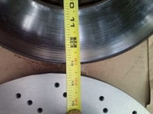 OEM AMG around 13" or 330 mm