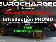 EUROCHARGED is now a Vossen Wheel Dealer