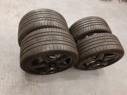 Wheels and Tires/Axles - UK ONLY CLS AMG W218 Wheels and Goodyear Tyres x4 18" Sparkle Black! - Used - Bolton BL1 7P, United Kingdom