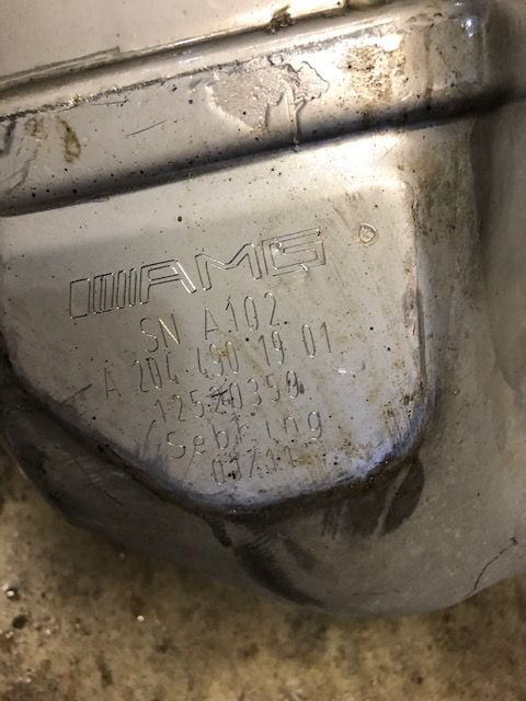 Engine - Exhaust - Mercedes W204 C63 Mufflers - Used - Sherwood Park, AB T8H, Canada