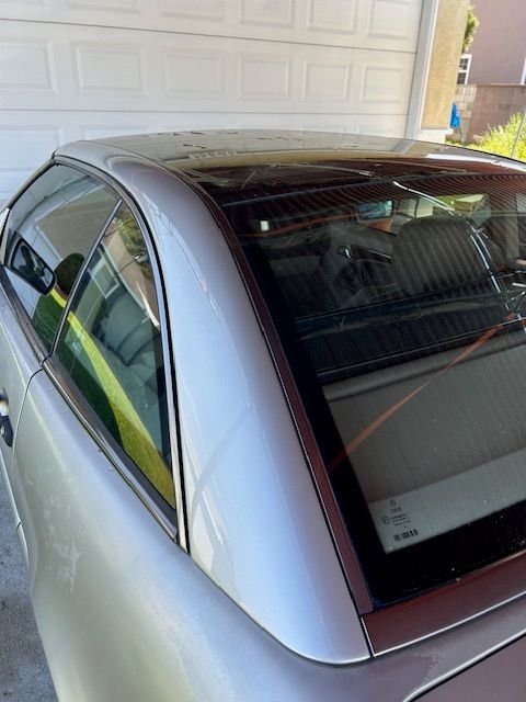 Exterior Body Parts - Mercedes R129 Sl600, Sl500, Sl320 Panoramic glass hard top 702 color "Smoke silver" - Used - 1990 to 2002 Mercedes-Benz SL600 - Gardena, CA 90247, United States