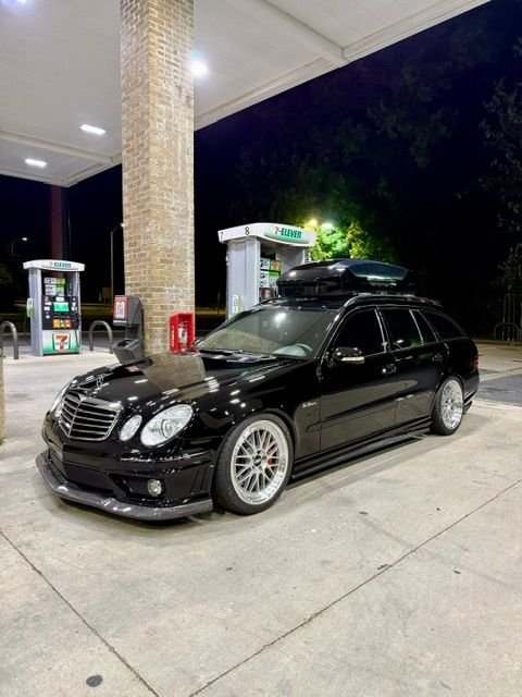 2007 Mercedes-Benz E63 AMG - 2007 Mercedes-Benz E63 AMG Wagon - Modified - 6-Speed Manual swapped - Used - VIN WDBUH77X67B139343 - 145,000 Miles - 8 cyl - 2WD - Manual - Wagon - Black - Stevensville, MD 21666, United States