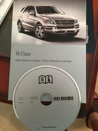 Disc supplied with car to upload via car's cd player