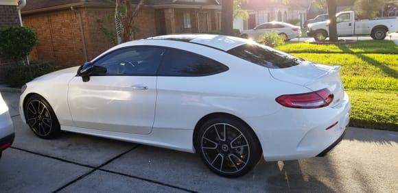 2019 C class cpupe. AMG line, Night package