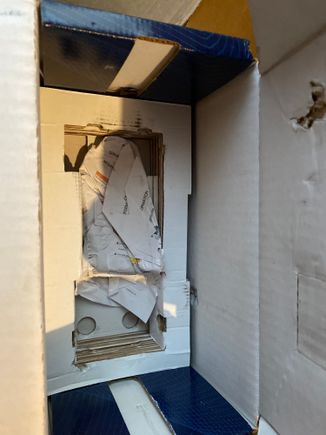 Instructions crumpled under compressor