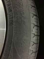 Label on the sidewall of Pirelli Scorpion Verde RUN FLAT tire, P235/55-R19 mounted on a 2017 GLC 300 4MATIC (Canadian market.)
