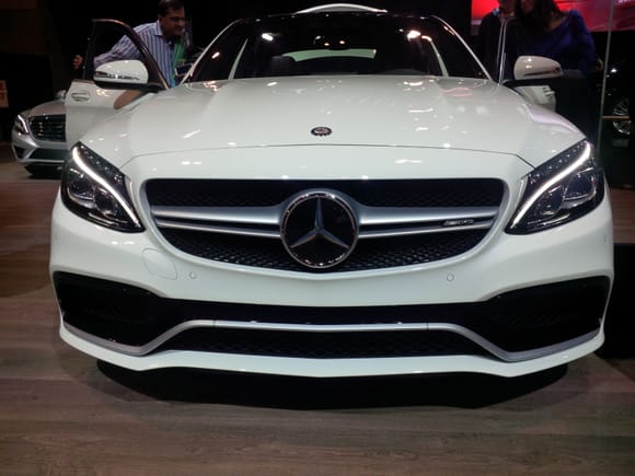 The front grill looks much sharper than the AMG Sports line