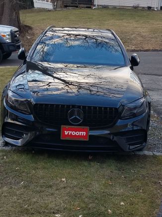 I changed out the grill and blacked out the car.