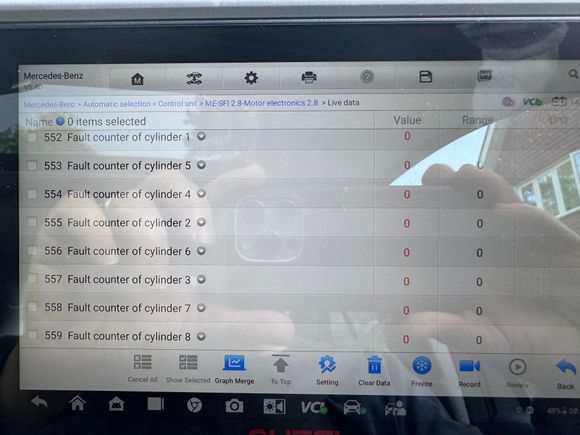 No misfires or anything untoward…