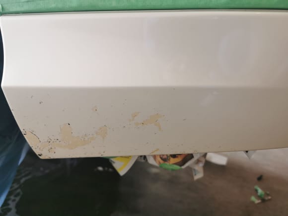 I had some paint chips on my lower rear bumper. Because of the exhaust location, I cannot keep this area clean. Special I did the DPF delete, I can never keep up with the soot.