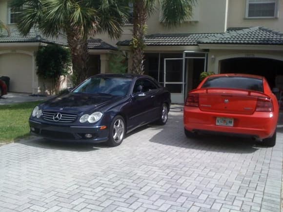 2 Sweet ass rides (the SRT8 is my brothers)