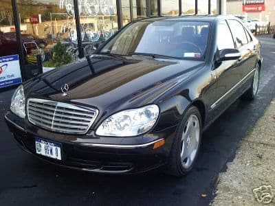 2004 S600 Espresso Designo Edition, the day I purchased