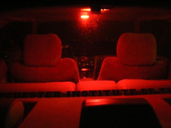 Red Interior Lights