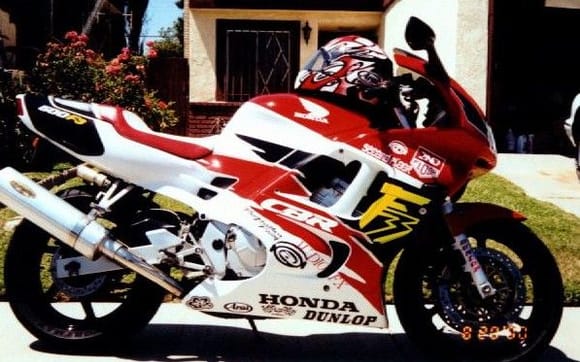 the old '96 Honda CBR F3