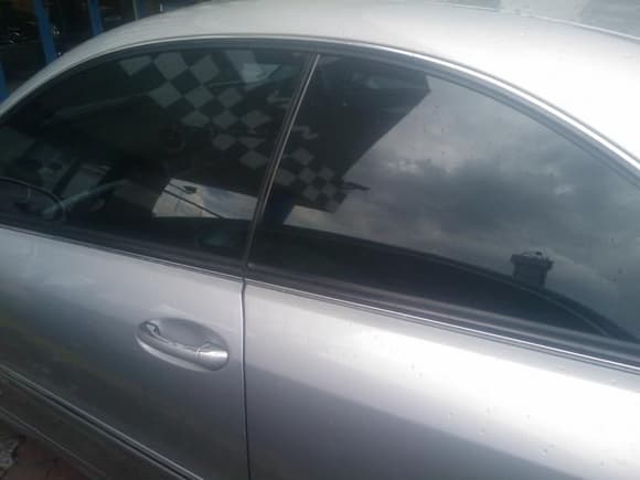 Side windows tinted with smash and grab film (bullet resistant) and bring a nice aggressive look to the car