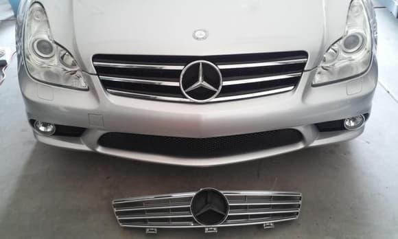 CLS550 grill