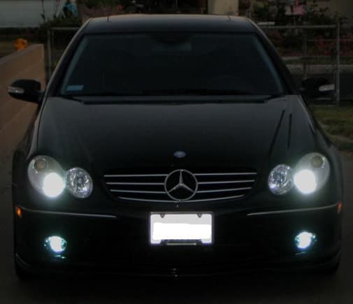 8000K HID Fogs, 8000K Standard Lights, Blue LED Driving Lights