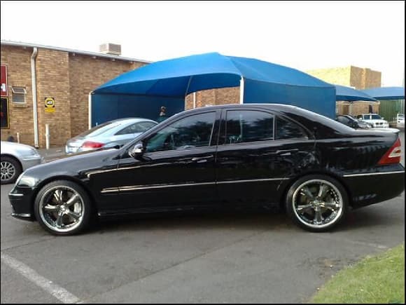 c55 with 18&quot; Euroline Work Wheels