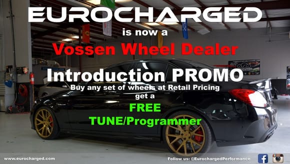 EUROCHARGED is now a Vossen Wheel Dealer