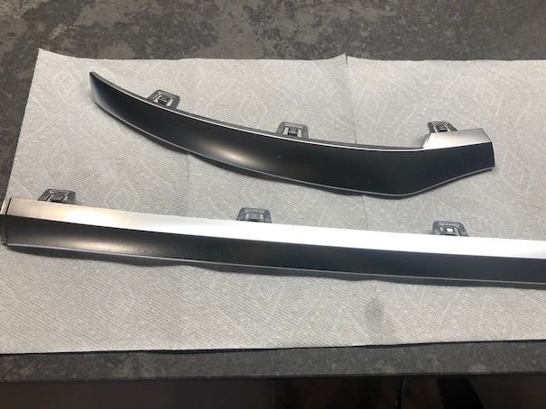 Exterior Body Parts - Chrome Front Lip + Chrome Molding - Used - 2016 to 2019 Mercedes-Benz GLC43 AMG - 2016 to 2019 Mercedes-Benz GLC300 - 2016 to 2019 Mercedes-Benz GLC250 - Chicago, IL 60642, United States
