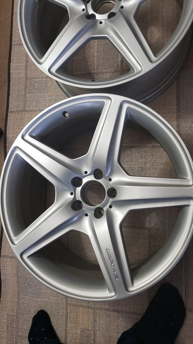 Wheels and Tires/Axles - S63 AMG Rear Wheels (20x9.5) - Used - Bel Air, MD 21014, United States