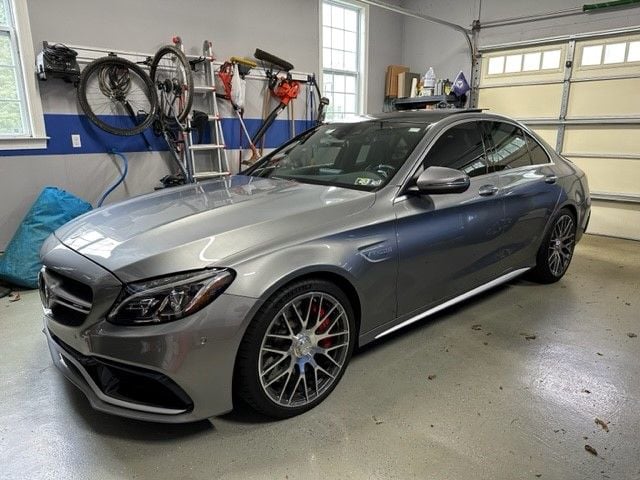 2016 Mercedes-Benz C63 AMG S - 2016 AMG C63S Sedan - Palladium Silver - Loaded - 32k miles - Renntech Stage 1 HHT - Used - VIN 55swf8hb1gu116492 - 32,000 Miles - 8 cyl - 2WD - Automatic - Sedan - Silver - West Chester, PA 19380, United States