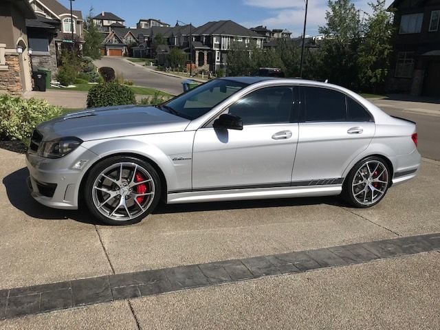 2014 Mercedes-Benz C63 AMG - 2014 Rare C63 AMG 507 Edition Sedan - Perfect condition - Used - VIN WDDGF7HBXEG221797 - 6,200 Miles - 8 cyl - 2WD - Automatic - Sedan - Silver - Calgary, AB T3H0R9, Canada