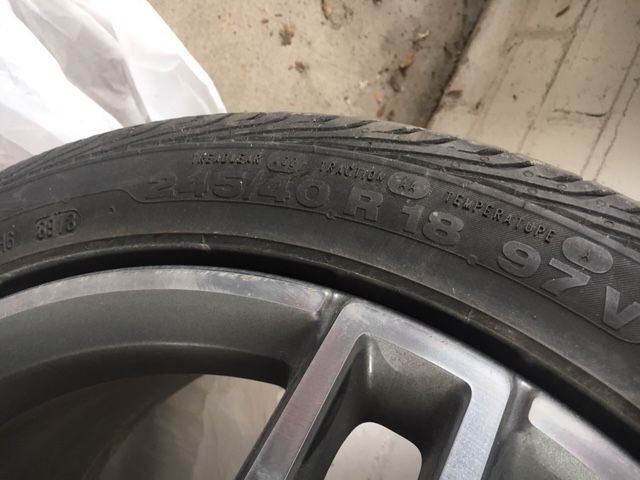 Wheels and Tires/Axles - Mercedes AMG wheels/tires 18 in - Used - 2014 to 2016 Mercedes-Benz E350 - Ann Arbor, MI 48104, United States