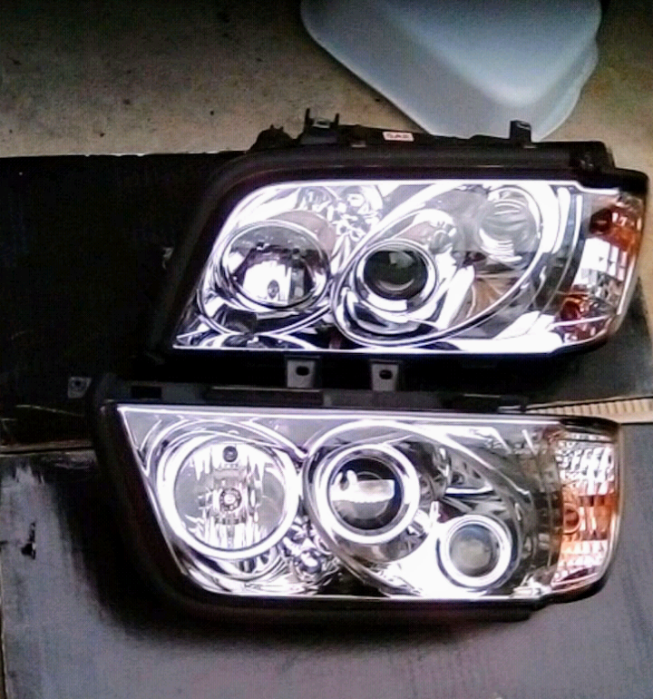 Lights - [Brand New] Full Spyder Auto Headligjts/Taillights for 1994 - 2000 W202 C-Class - New - 1994 to 2000 Mercedes-Benz C200 - Upland, CA 91750, United States