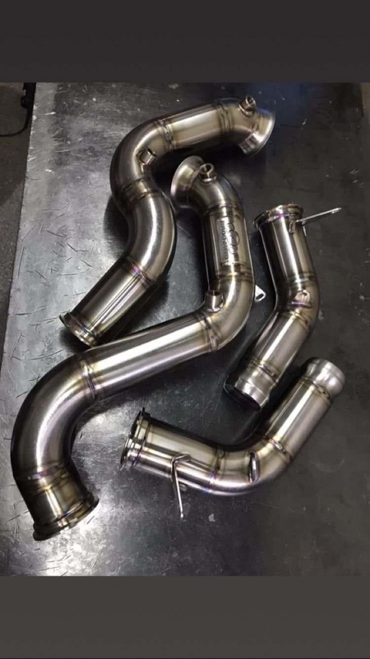 Engine - Exhaust - Eurocharged catless downpipes for e63 amg w213 - New - 2017 to 2018 Mercedes-Benz E63 AMG S - Cincinnati, OH 45014, United States
