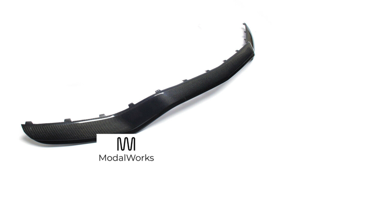 Exterior Body Parts - ModalWorks W205 C63 Pre FL carbon fiber front splitter, Memorial Day sale - New - 2015 to 2018 Mercedes-Benz C63 AMG - San Francisco, CA 94010, United States