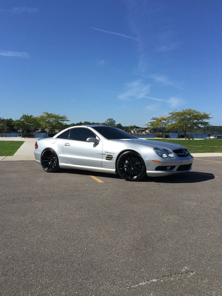 2006 Mercedes-Benz SL55 AMG - 2006 SL 55 AMG - Used - VIN WDBSK74FX6F114683 - 48,338 Miles - 8 cyl - 2WD - Automatic - Convertible - Silver - Laporte, IN 46350, United States