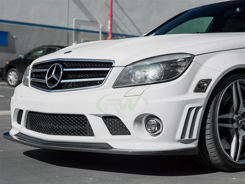 Exterior Body Parts - W204 C63 AMG Arkym Style CF Front Lip - New - 2008 to 2011 Mercedes-Benz C63 AMG - Cincinnati, OH 45248, United States