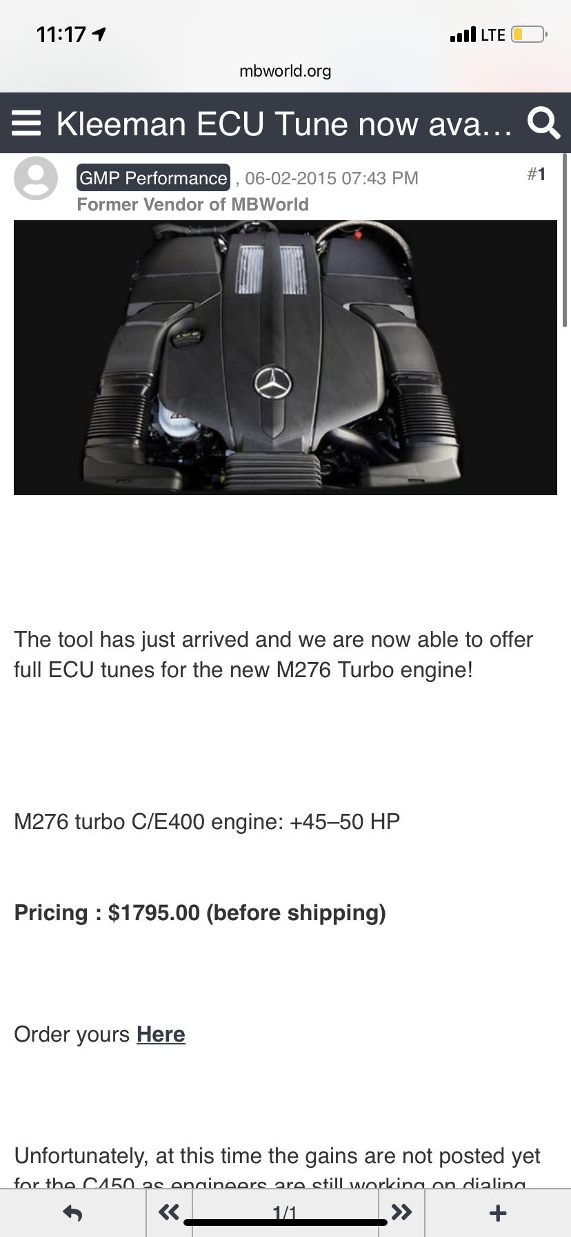 Engine - Power Adders - Kleeman K-Box Tune for m276 biturbo engine 400/450/43 - Used - 0  All Models - East Elmhurst, NY 11370, United States