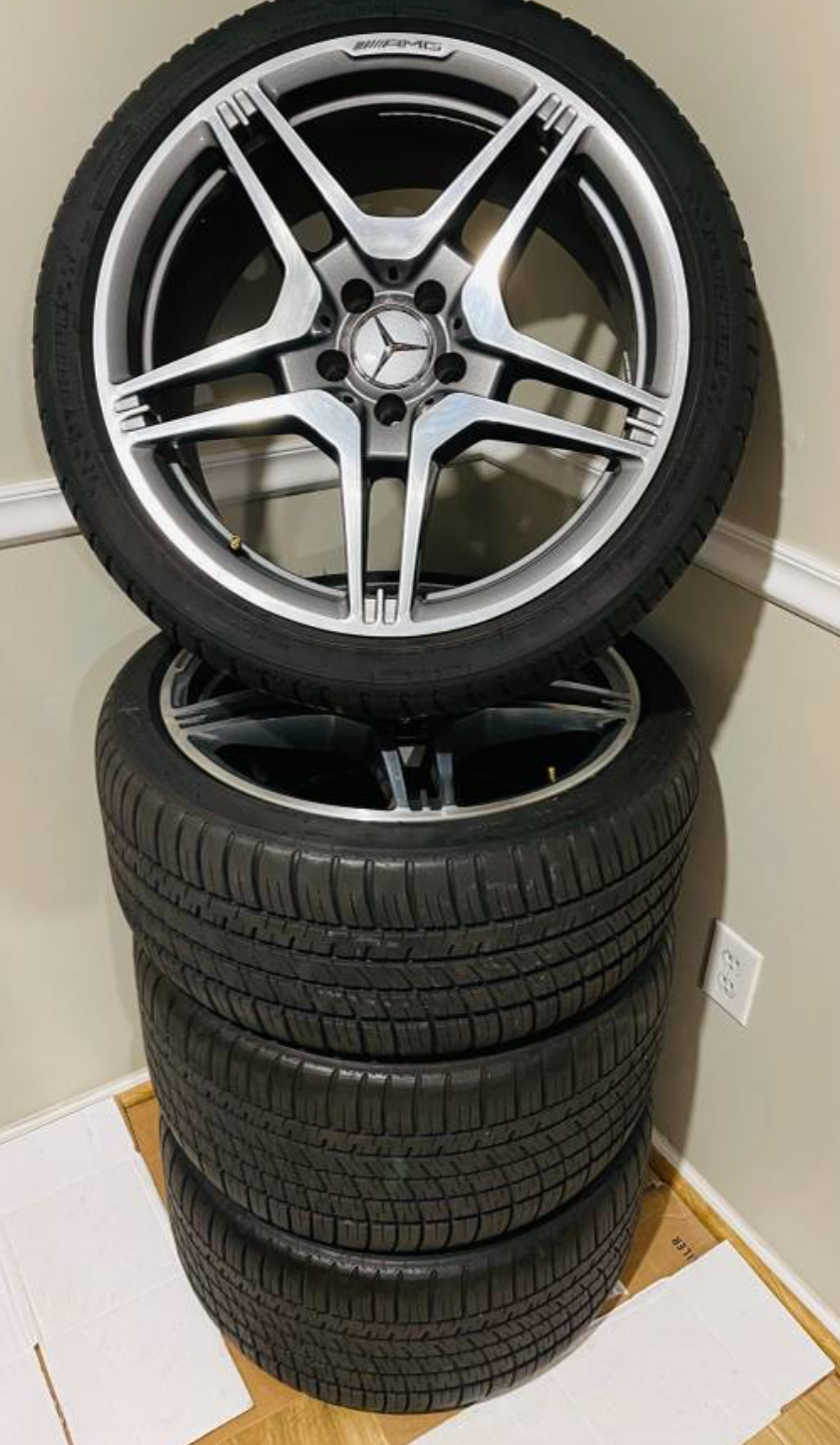 Wheels and Tires/Axles - OEM Mercedes CLS63 AMG Wheels and Tires - Used - 0  All Models - Falls Church, VA 22042, United States