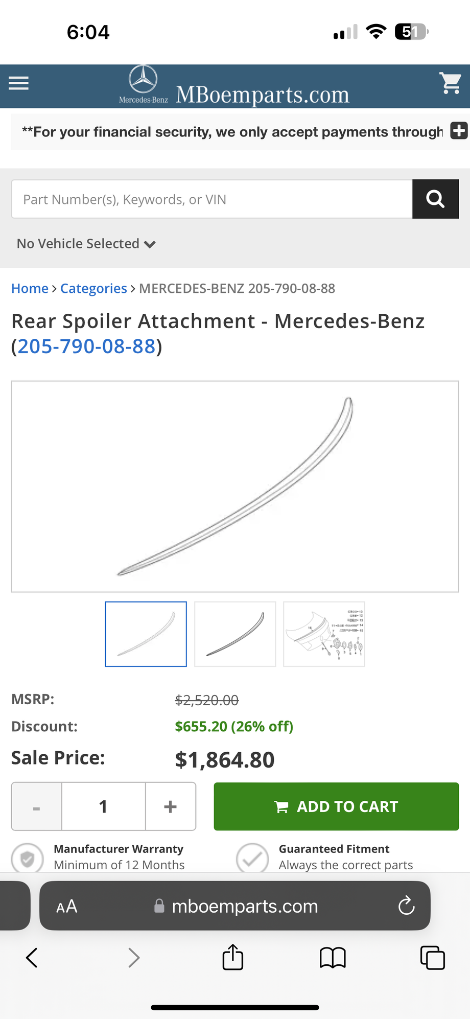 Exterior Body Parts - 17-23 MERCEDES C63S AMG COUPE C205 REAR SPOILER CARBON FIBER A2057900888 - Used - 2017 to 2023 Mercedes-Benz C-Class - Dallas, TX 75088, United States