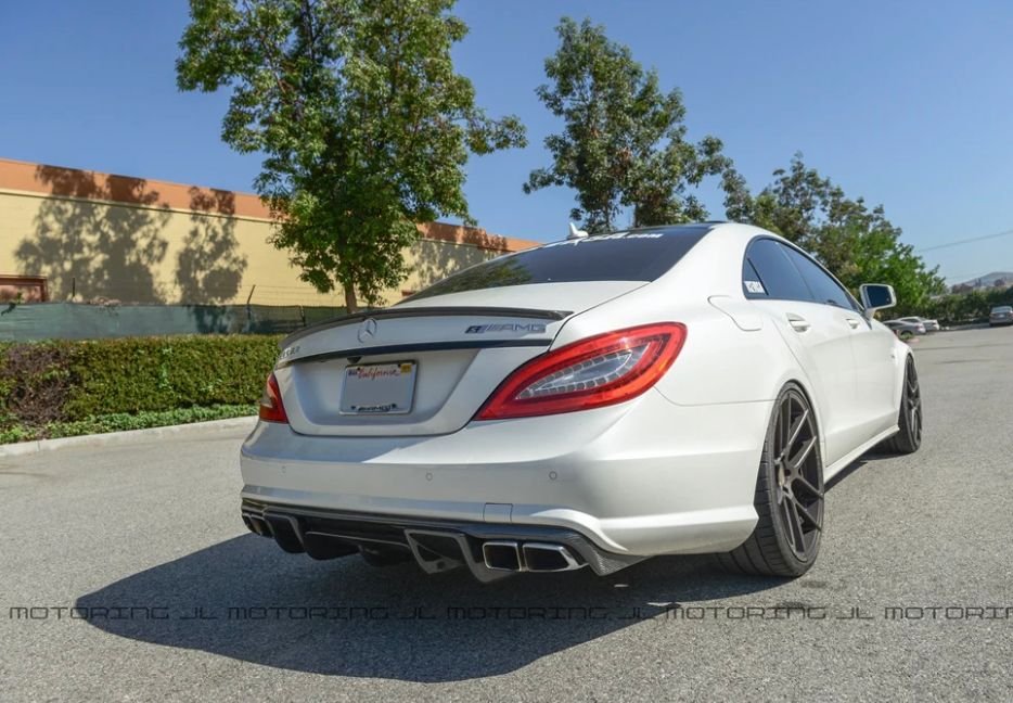 Exterior Body Parts - W218 cls63 cls550 JL motoring carbon fiber rear diffuser - New - 0  All Models - Raleigh, NC 27614, United States