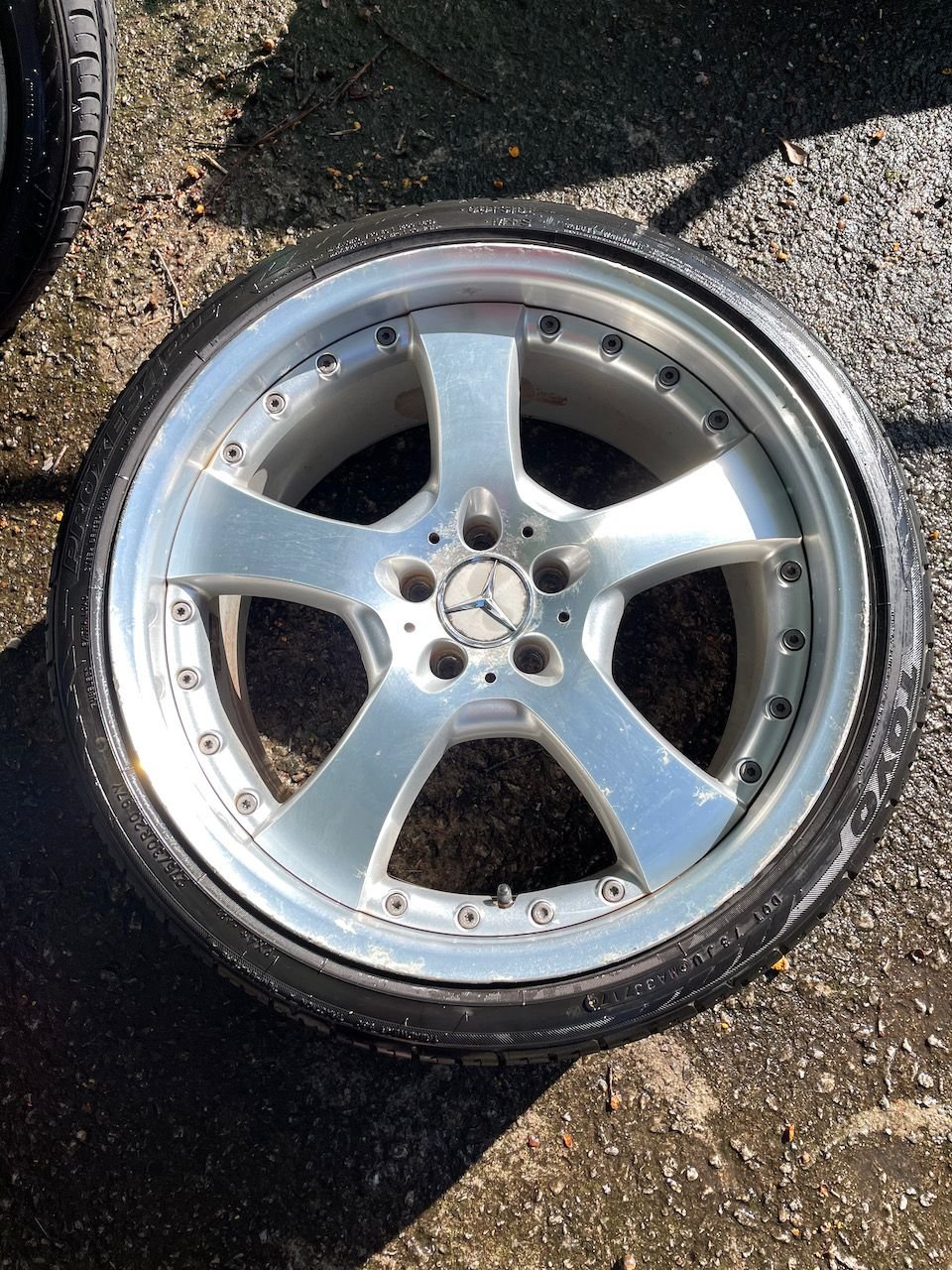 Wheels and Tires/Axles - 2 piece Lorinser LM-5 20x9"/10" ET38 (faces have oxidation) - Used - 2003 to 2021 Mercedes-Benz All Models - Atlanta, GA 30305, United States