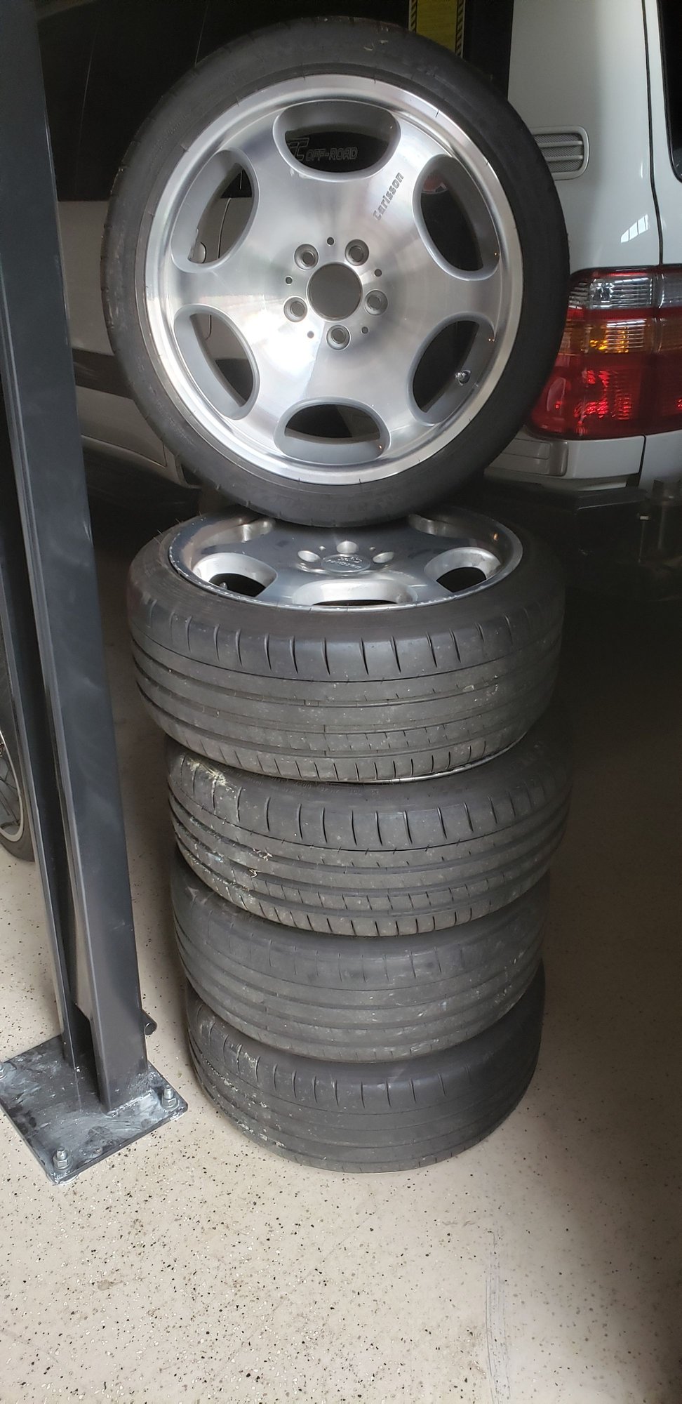 Wheels and Tires/Axles - Carlsson EVO Wheels 18" Set of 5, ET 40, W124 w140 w208 w210 w211 VW - Used - 1987 to 1995 Mercedes-Benz E320 - Atlanta, GA 30033, United States