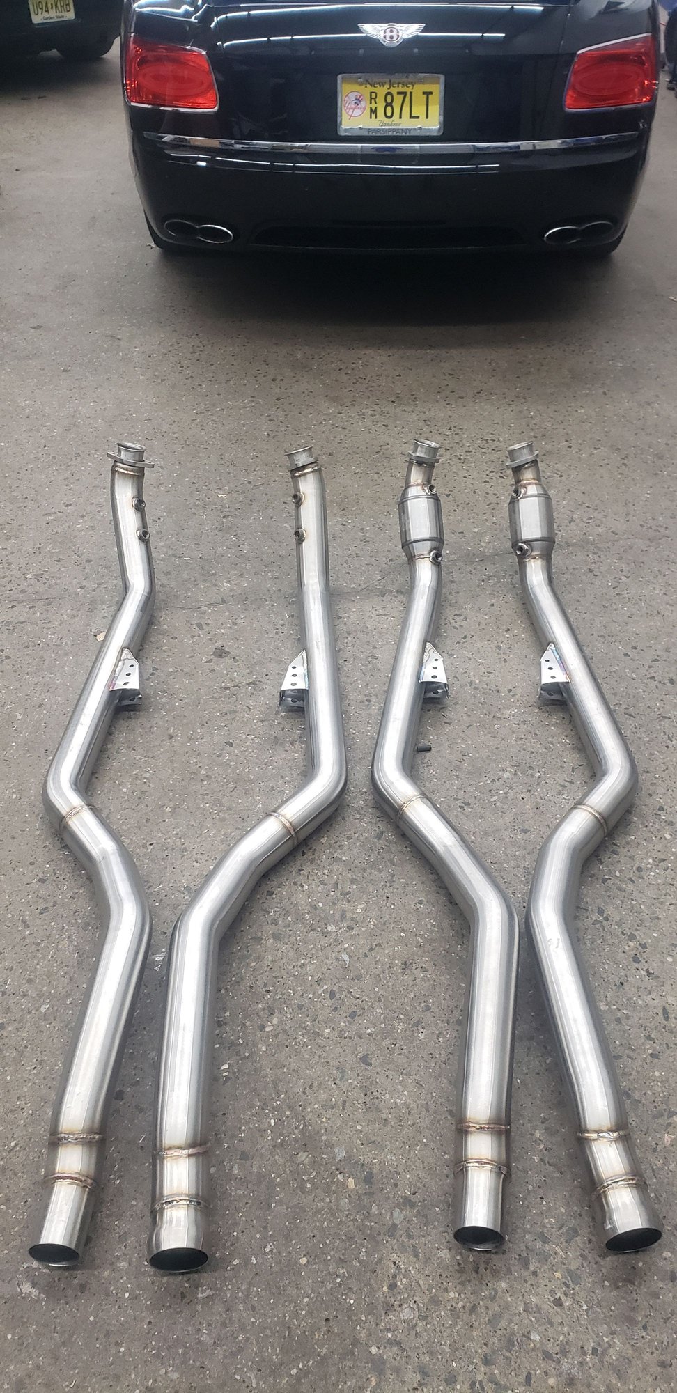 Engine - Exhaust - W212 E63 Downpipes - New - 2012 to 2015 Mercedes-Benz E63 AMG - South Hackensack, NJ 07606, United States