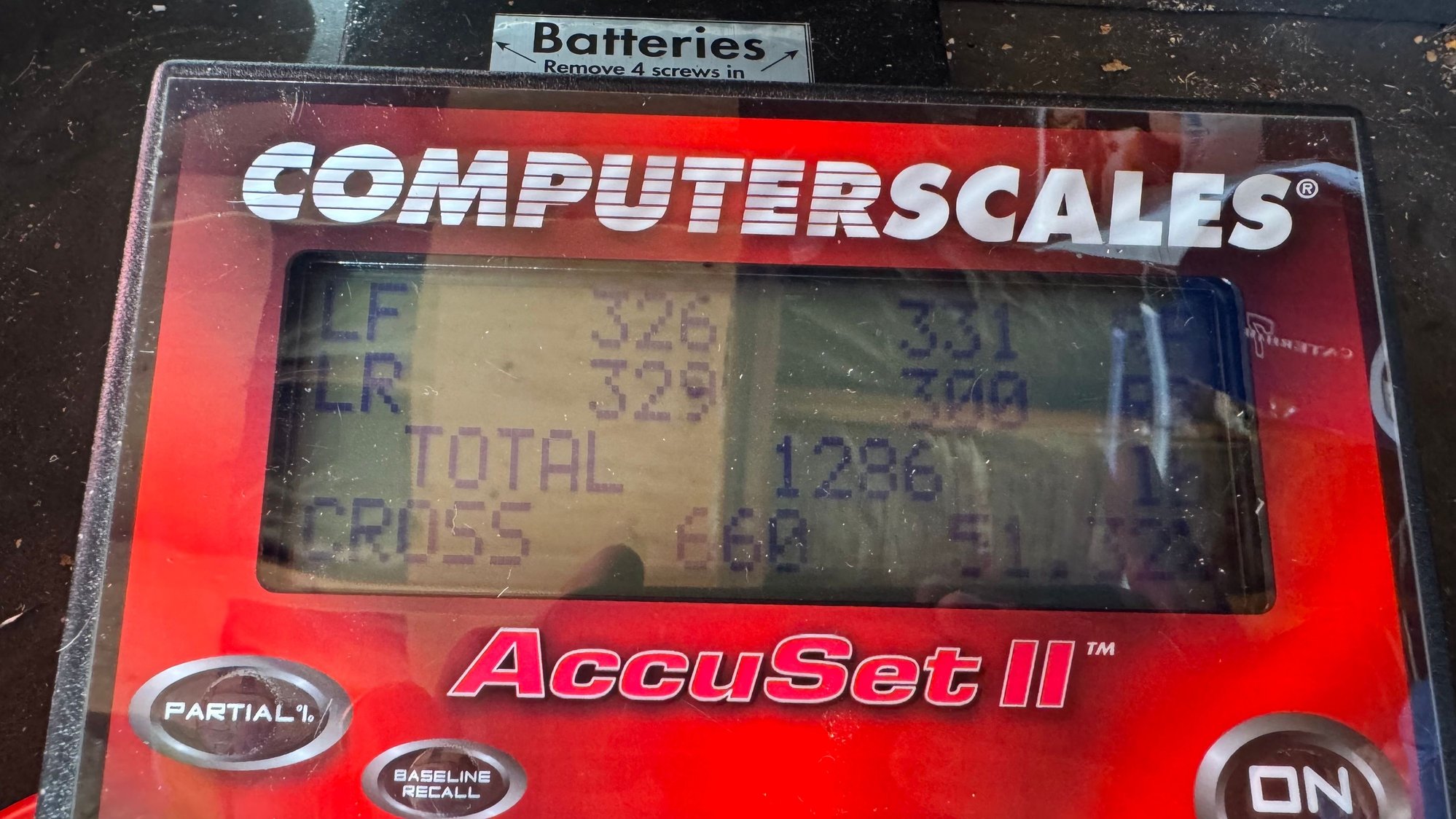 God damn. That�s with half a tank of fuel.