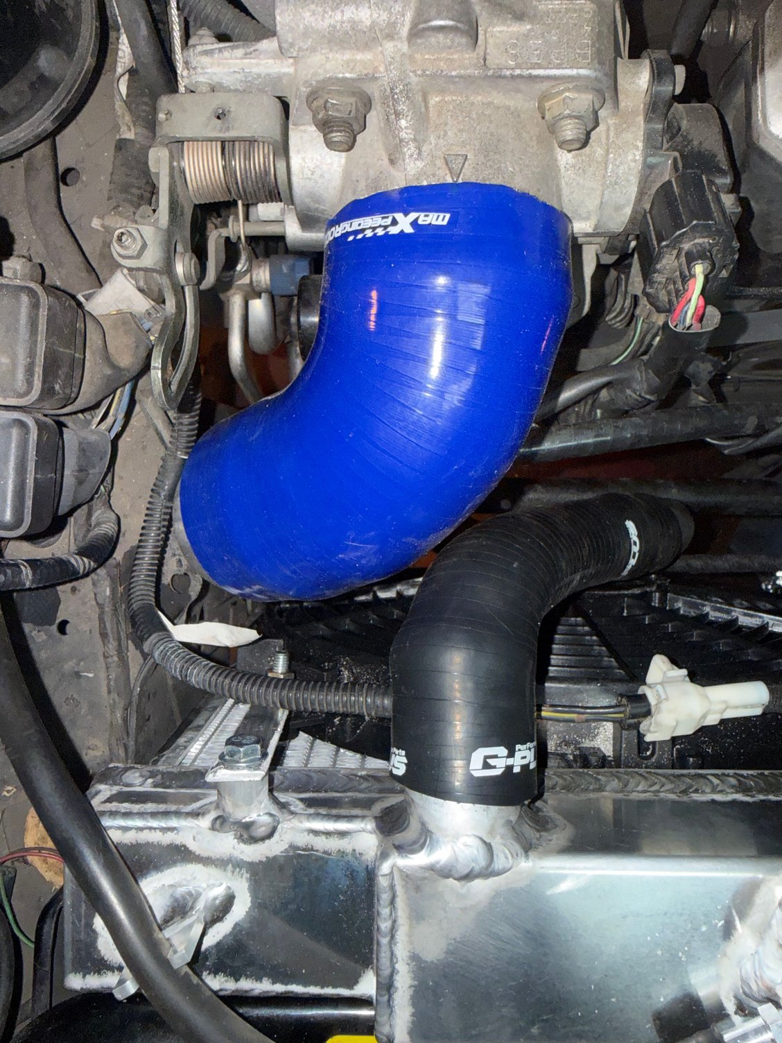 They are no longer touching!