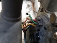 Someone said I could tap into  this blue headlight wire for power for my wideband.