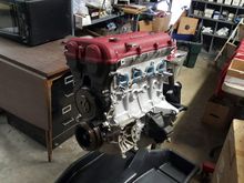 Some time in late March, a shot of the motor all finished up by Kotzur Racing.