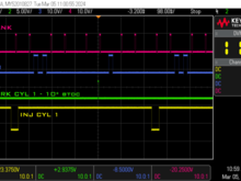 -10* (10* BTDC) ignition timing at 200rpm.