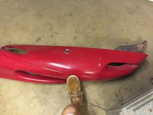Little warped from sitting in a box for so many years. It will straighten out once bolted up and sits in the sun.