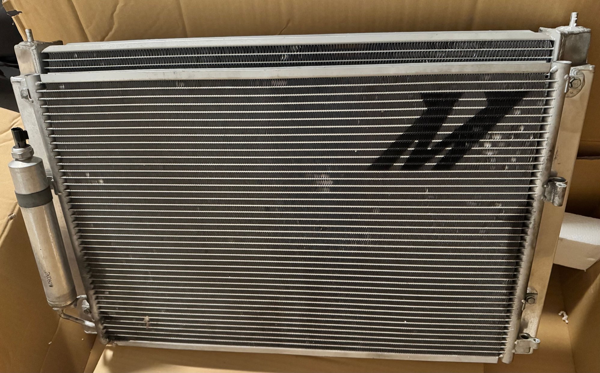 Leaking condenser (was removed from radiator) 